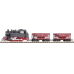 G PIKO Start-Set BR 80 mit 2 Güterwagen