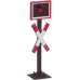 N Bausatz Andreaskreuz 19mm mit LED, 2er Set