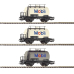 H0 PIKO 3er-Set Kesselwagen "mobil"