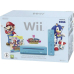 Wii Konsole Blau Mit Mario & Sonic Pack