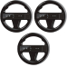 Wii Racing Wheel Schwarz 3er Pack