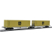 H0 Me Doppelcontainertragwagen Msc