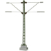 N Mittelmast mit 2 Auslegern