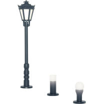 Viessmann H0 Gartenleuchten Set, 3 Leuchten