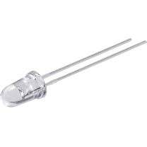 LED 5mm 1700mcd Gelb