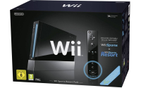 WII Konsole Schwarz Incl. Sports Resort