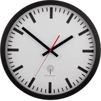 Funk-Wanduhr Bahnhof 40cm
