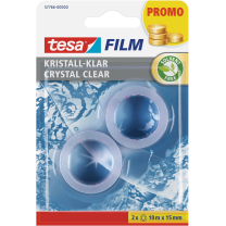 Klebeband tesa&reg; Film kristall-klar 10mx15mm 2 St&uuml;ck