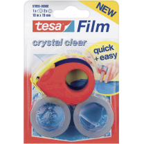 Klebeband tesa&reg; Film 2x mit Mini-Abroller 10mx19mm
