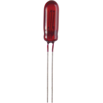 Spezialgl&uuml;hlampe Rot2, 3mm