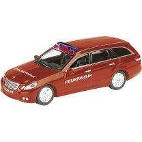 H0 Schuco Mb E-Klasse T-Modell Feuerwehr