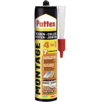 Pattex Montage Kleber 4 In 1 Wei&szlig; 420g
