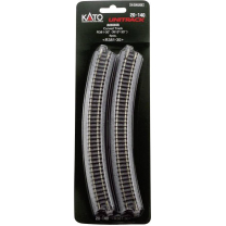 N Kato-Gleis 20-140 Bogen R38130� 4 St