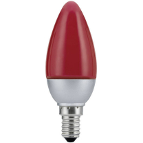Paulmann LED-Leuchtmittel E14 0,6W Kerze Rot