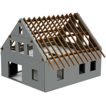 Herpa H0 He Bausatz Fuer Haus