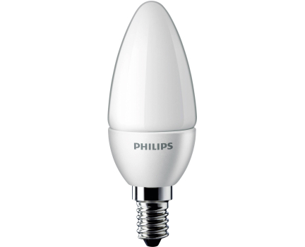 LED-Leuchtmittel E14 4W Matt B35 LED Warm-Weiß Kerzenf