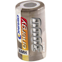 Conrad energy Akku Sub-C 1,2V 3000mAh NiMH