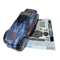 Reely 1:8 Truggy Karosserie Overheater