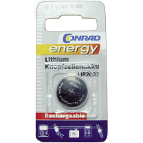 Conrad energy Knopfzelle Akku Lithium Lir2032