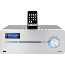 Lenco IPD-9000 DAB Radio mit iPod iPhone Dockingstation CD-Radio Tischradio DAB UKW Silber Lenco IPD-9000 DAB Radio mit iPod iPhone Dockingstation CD-Radio Tischradio DAB UKW Silber