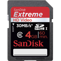 Sandisk Sdhc Karte 4GB Extreme Hd Video