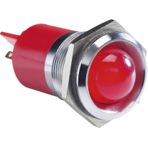 APEM LED-Signalleuchte Rot 220 V/AC Q22P1BXXR220E
