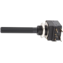 Piher Potentiometer Pc16 Mono 10k Log mit Schalter