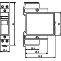 Finder Installations-Relais 2s 230V/AC Serie 22