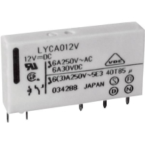 Fujitsu Netz-Relais 1 Umschaltkontakt 6A 250V/AC Ftr-Lyca024v