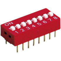 Diptronics Dil-Schalter 2-polig