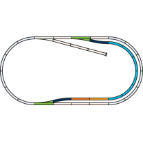 H0 PIKO Gleis-Ergänzungsset C,