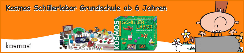 Kosmos Schülerlabor Grundschule 634315 Altersklasse ab 6 Jahre Experimente (Anzahl) 50